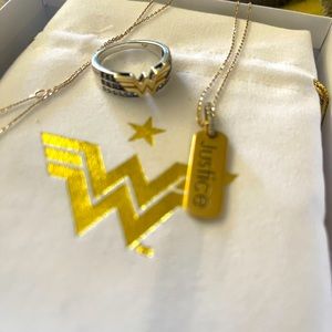 Wonder Woman Ring & Necklace